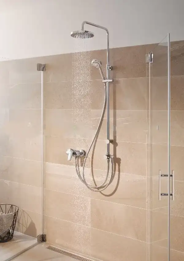 Logo Dual Shower System 6809305-00 верхній душ+ручний душ Kludi НІМЕЧЧИНА