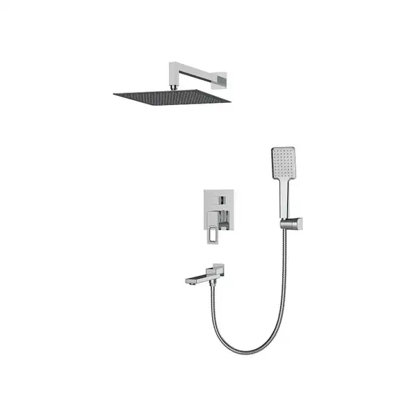KOER KB-66009-01 Душевая система встраиваемая, хром (KR3508)
