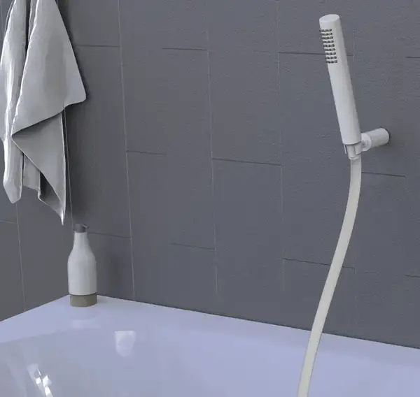 Душевая система Paffoni Shower скрытого монтажа со смесителем и верхним душем Ø 225 мм (цвет - белый матовый) (KITLIG015BO) фото 5 Aquada.com.ua