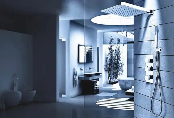 Душевой гарнитур REA MARCO хром скрытого монтажа (REA-P0356)