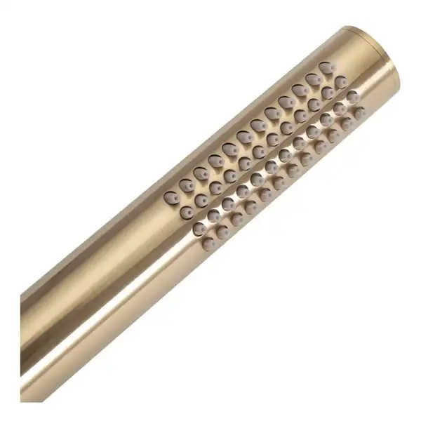 Душевая система с термостатом REA MILER BRUSHED GOLD + BOX скрытого монтажа (REA-P6716)