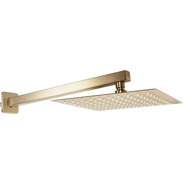 Душевая система REA PARKER BRUSHED GOLD + BOX скрытого монтажа (REA-P9141)