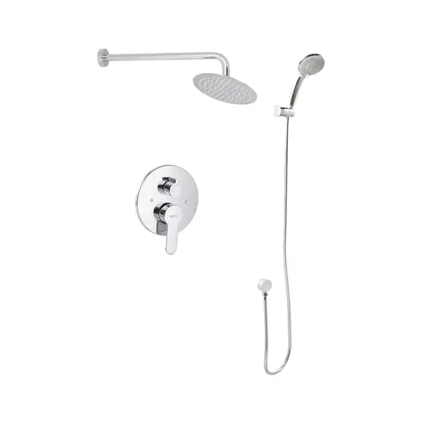 Zerix LR2403-2 Душевая система, хром (LL1210)