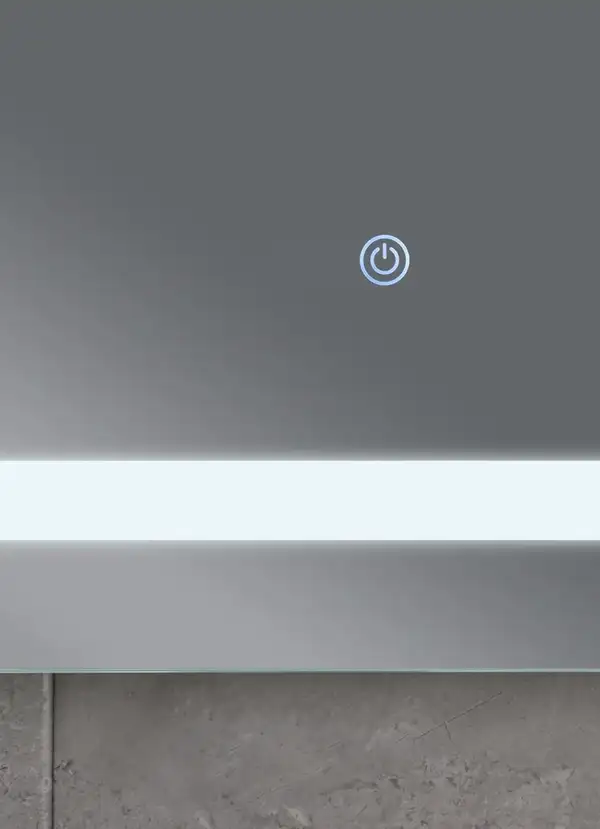 Дзеркало Mixxus TWEE MR09-80x60-Reverse з Led Touch, Anti-fog, димером, регулятором яскравості (MI6 (MI6660)