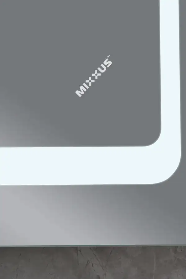 Дзеркало Mixxus TWEE MR09-80x60-Reverse з Led Touch, Anti-fog, димером, регулятором яскравості (MI6 (MI6660)