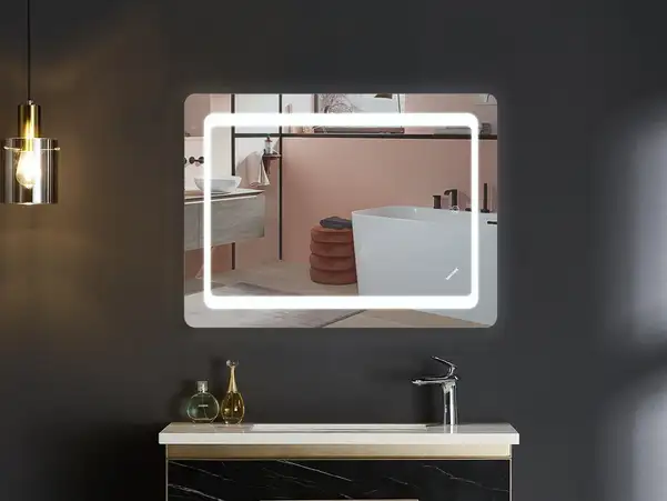 Дзеркало Mixxus TWEE MR09-80x60-Reverse з Led Touch, Anti-fog, димером, регулятором яскравості (MI6 (MI6660)