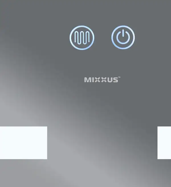 Дзеркало Mixxus HARD MR07-50x80 з Led Touch, Anti-fog, димером, регулятором яскравості (MX9992)