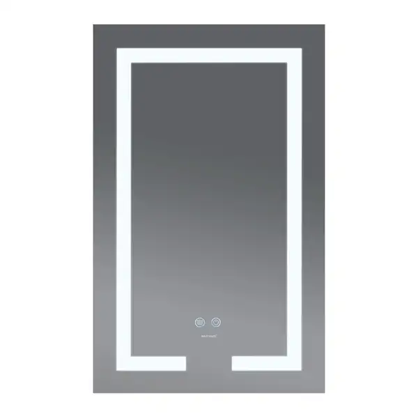 Дзеркало Mixxus HARD MR07-50x80 з Led Touch, Anti-fog, димером, регулятором яскравості (MX9992)