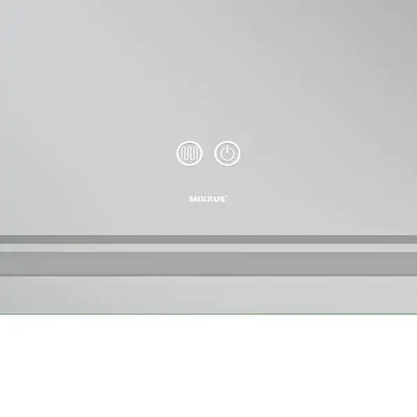 Дзеркало Mixxus Premium QUADRO MR20-100x70 з Led Touch, Anti-fog, димером, регулятором яскравості, (MP6622)