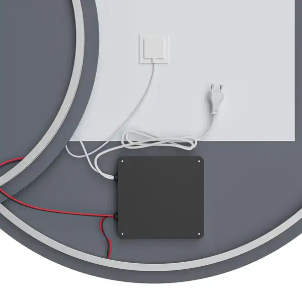 Дзеркало Mixxus Premium TOPPER MC01-100x75 з Led Touch, Anti-fog, димером (3-6,5kK) (MP6631)