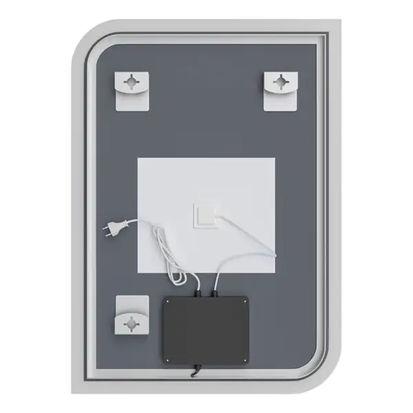 Дзеркало Mixxus Premium BEVEL MA02-90x65-Reverse з Led Touch, Anti-fog, димером (3-6,5kK) (MP6641)