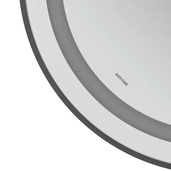 Дзеркало Mixxus Premium ELLIPSE MV05-80x70-Reverse BLACK з Led Touch, Anti-fog, димером (3-6,5kK) ( (MP6646)