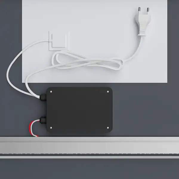Дзеркало Mixxus Premium CUBIC MR14-80x60-Reverse з Led Touch, Anti-fog, димером, регулятором яскрав (MP6648)