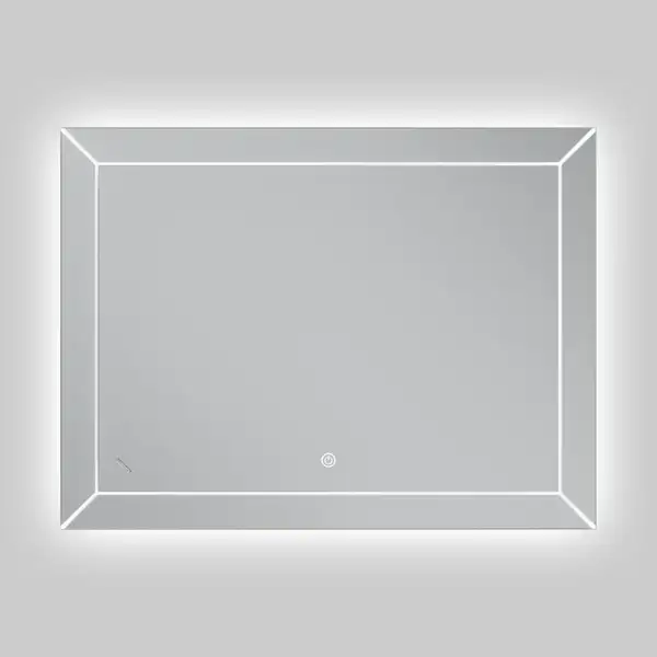 Дзеркало Mixxus Premium CUBIC MR14-80x60-Reverse з Led Touch, Anti-fog, димером, регулятором яскрав (MP6648)
