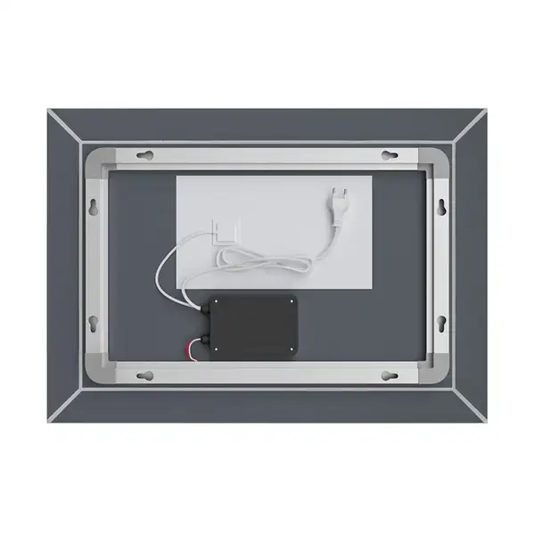 Дзеркало Mixxus Premium CUBIC MR14-80x60-Reverse з Led Touch, Anti-fog, димером, регулятором яскрав (MP6648)