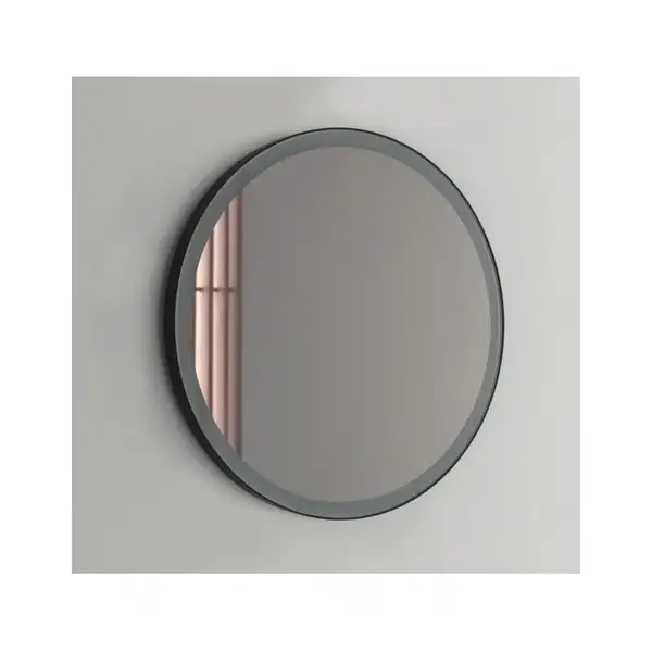 Дзеркало Nic Design Pastille 90 см, з LED підсвічуванням, matt black (012778064)