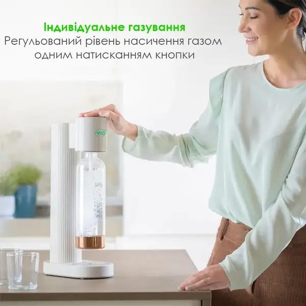 Апарат для газування води ViO SodaBoom SB-191 (2414)