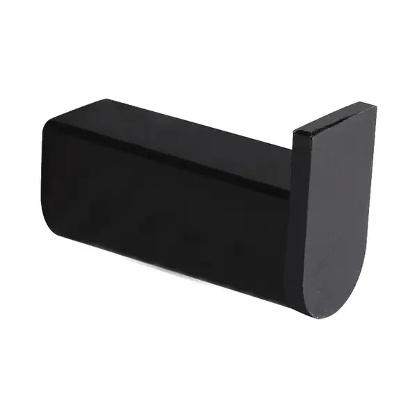 Гачок Nofer CAPRI BLACK 45 x 26 x 55 mm, черный (16221.N)