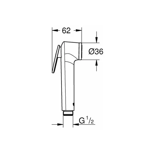 Гігієнічний душ BauLoop New (UA111042), Grohe