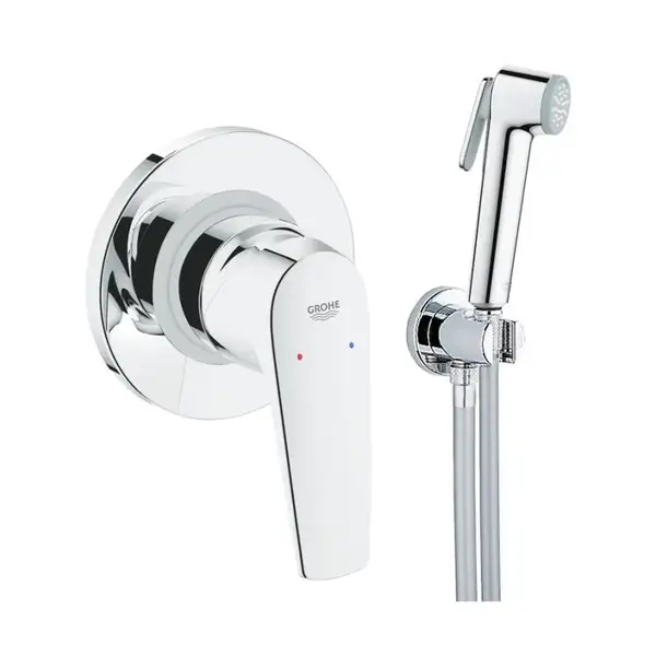 Комплект гігієнічного душу Grohe BauFlow, хром (UA11144601)