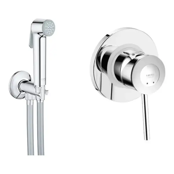 Grohe BauClassic Гігієнічний душ з прихованим змішувачем, хром (UA2904800S)
