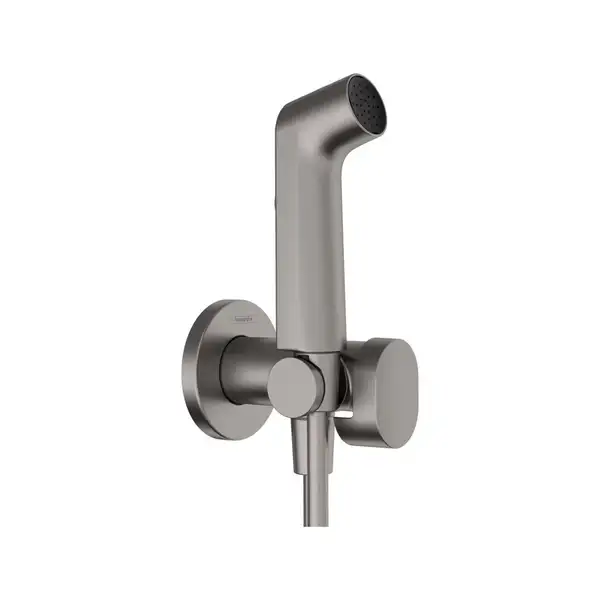 Hansgrohe S EcoSmart+ Гігієнічний душ, чорний хром (29232340)