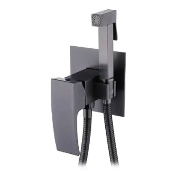 KOER KB-23007-07 Змішувач для гігієнічного душу, графіт (KR5163)