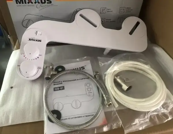 MIXXUS PREMIUM TCB-01 Накладка на унітаз з гігієнічним душем (MP6494)