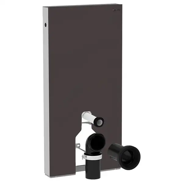 Наружная инсталляция для напольного унитаза 101 см Geberit Monolith, стекло умбра (коричневый) (131.001.SQ.5) фото 1 Aquada.com.ua