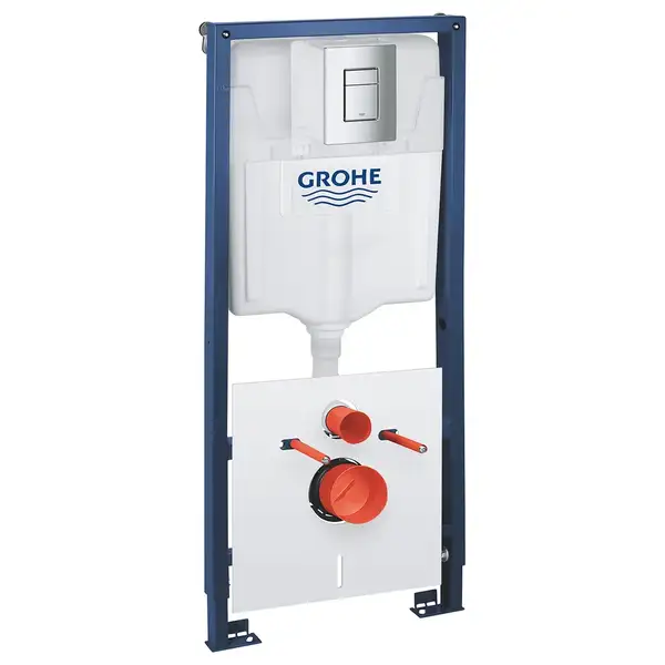 Grohe Solido 4-в-1 Инсталляция для унитаза, хром (39930000)
