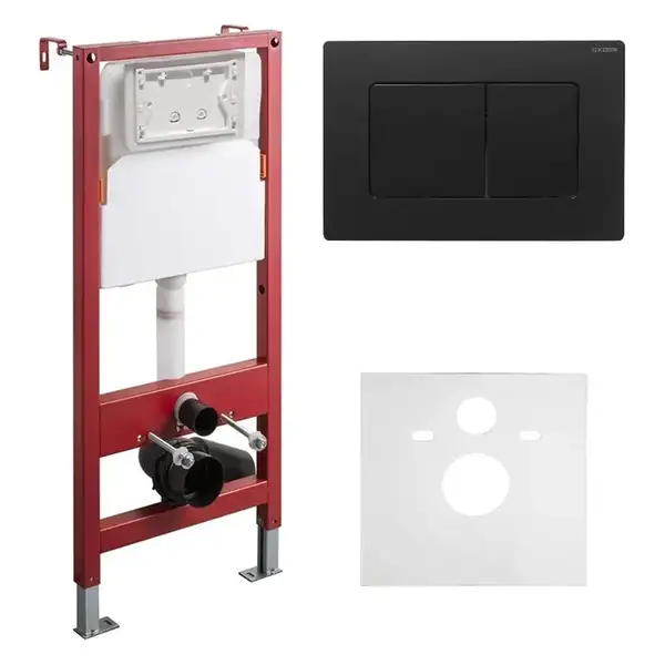 KOER KT-0502-05 Комплект инсталляционный, черный матовый (KR5173)