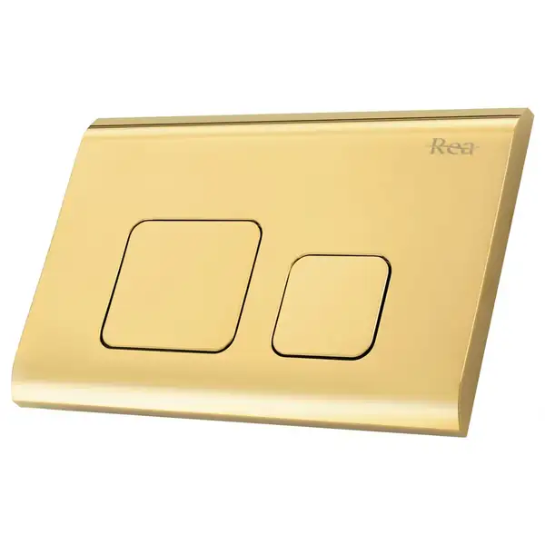 Інсталяція REA із золотою кнопкою F LIGHT GOLD (REA-E9851)