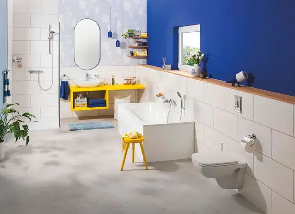 Йоршик підвісний Grohe QuickFix Start, хром  41185000