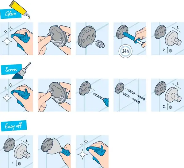 Йоршик підвісний Grohe QuickFix Start, суперсталь  41185DC0