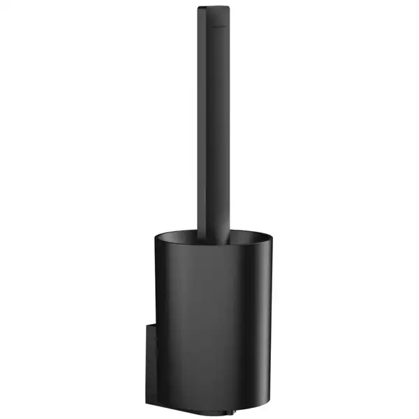 Тримач йоржика для унітазу Hansgrohe WallStoris, Matt Black (27927670)