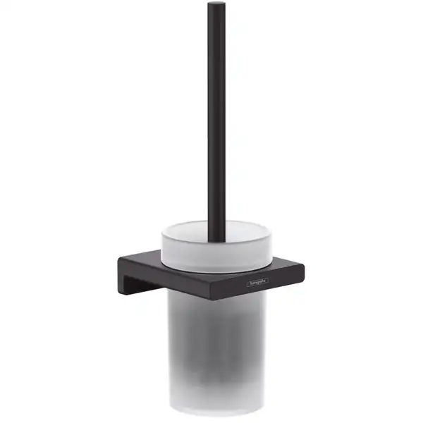 Щітка для унітазу настінна Hansgrohe AddStoris, Matt Black (41752670)