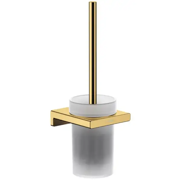 Щітка для унітазу настінна Hansgrohe AddStoris, Polished Gold Optic (41752990)