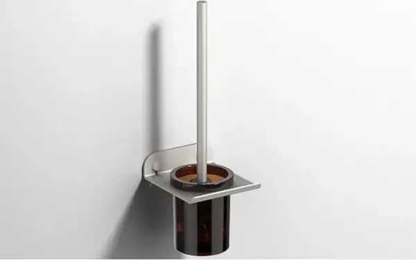Щітка для унітазу Sonia Quick Aluminium Steel 115х363х131 мм, полірована сталь (185696)