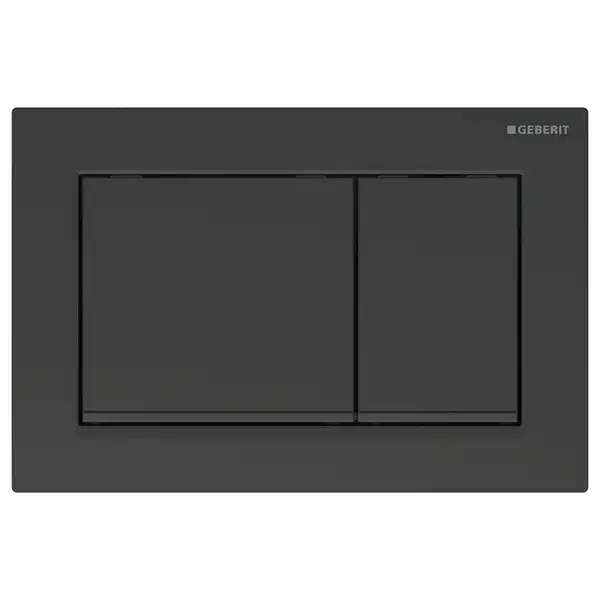 Geberit Omega 30 Клавиша смыва, черный мат (115.080.16.1)