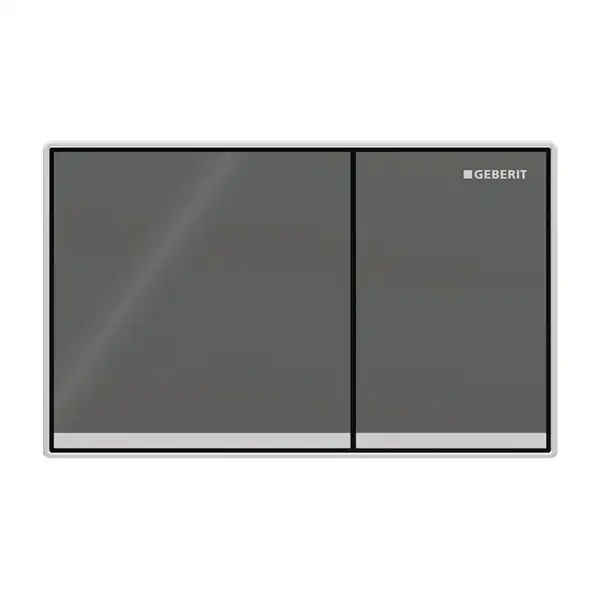 Geberit Omega 60 Клавіша змиву, лава/хром глянець (115.081.JK.1)