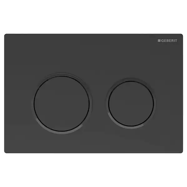 Geberit Omega 20 Клавиша смыва, черный матовый (115.085.16.1)