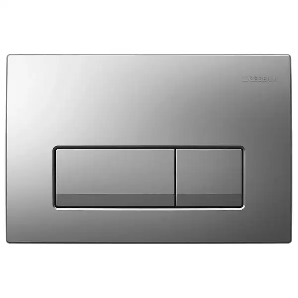 Geberit Delta 50 Клавіша змиву, матовий хром (115.119.46.1)