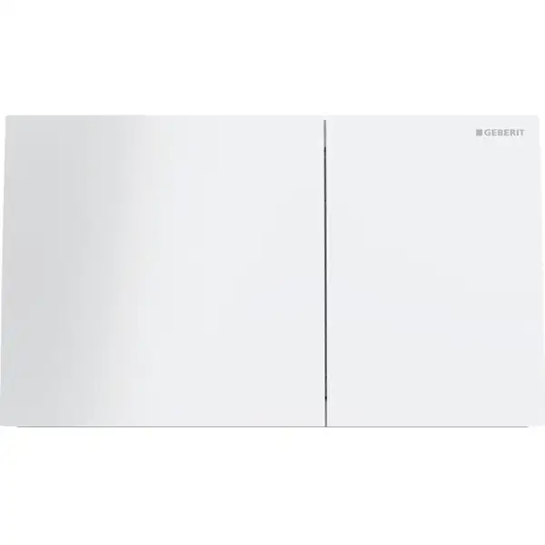 Geberit Sigma70 Кнопка змиву, біле скло (115.622.SI.1)