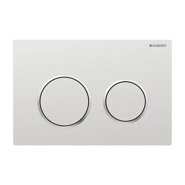 Geberit Sigma 10 Клавіша змиву, хром мат/полірований (115.890.SN.6)