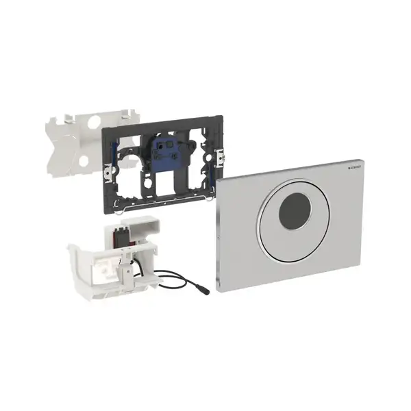 Geberit Sigma 10 Клавіша змиву, хром мат/полірований (115.890.SN.6)