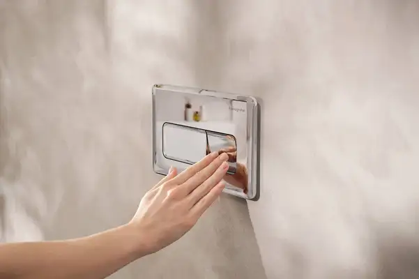 Клавіша змиву Hansgrohe iFrame Original Q, Chrome  66001000
