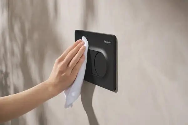 Hansgrohe iFrame Original S Кнопка смыва, Матовый черный (66002670)