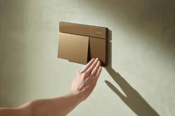 HANSGROHE iFrame Element E Клавиша смыва, Brushed Bronze (66003140)
