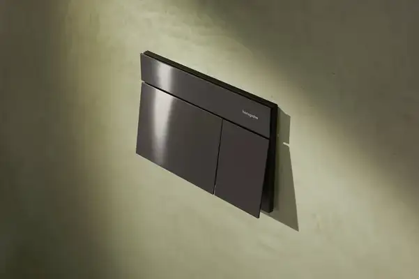 Клавиша смыва Hansgrohe iFrame E, черный хром (66003340)