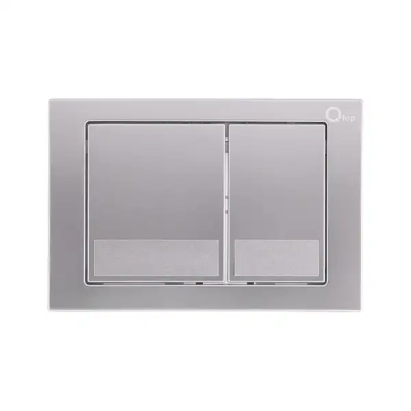 Qtap Nest Панель смыва, матовый хром (QT0111M06029SAT)